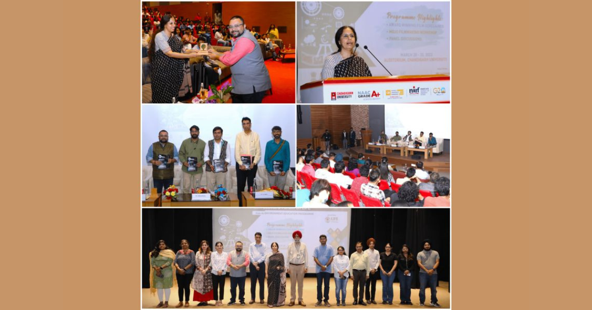 Celebrating a Greener Future - Punjab State Council for Science & Technology and CMS VATAVARAN host Three-Day Film Festival & Forum on LiFE at Chandigarh University
